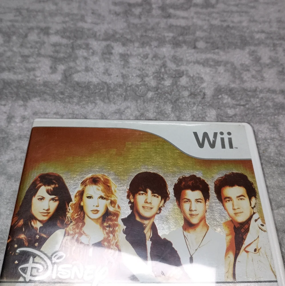 Vintage Nintendo Disney Sing it Wii Video Game